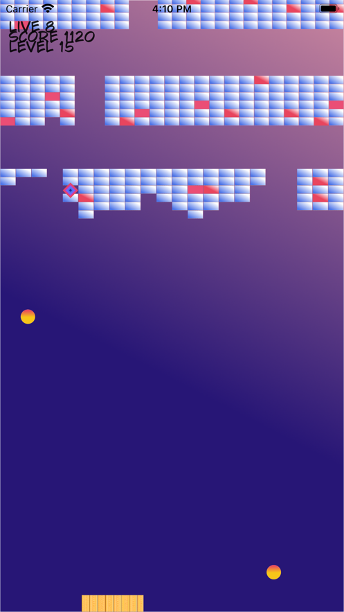 Balls and moving Bricks ios版