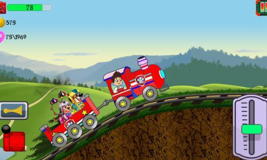Paw Trains Patroller Climb(爪子列车巡逻攀爬官方版) 2.0安卓版
