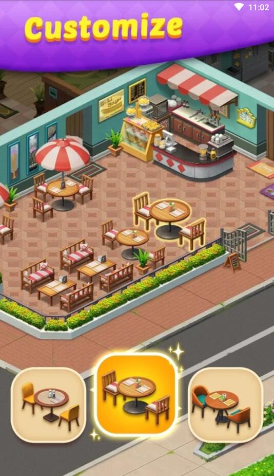 Alice’s Restaurant - Fun & Relaxing Word Game(爱丽丝的餐厅无限金币钻石星星版) 1.0.1安卓版