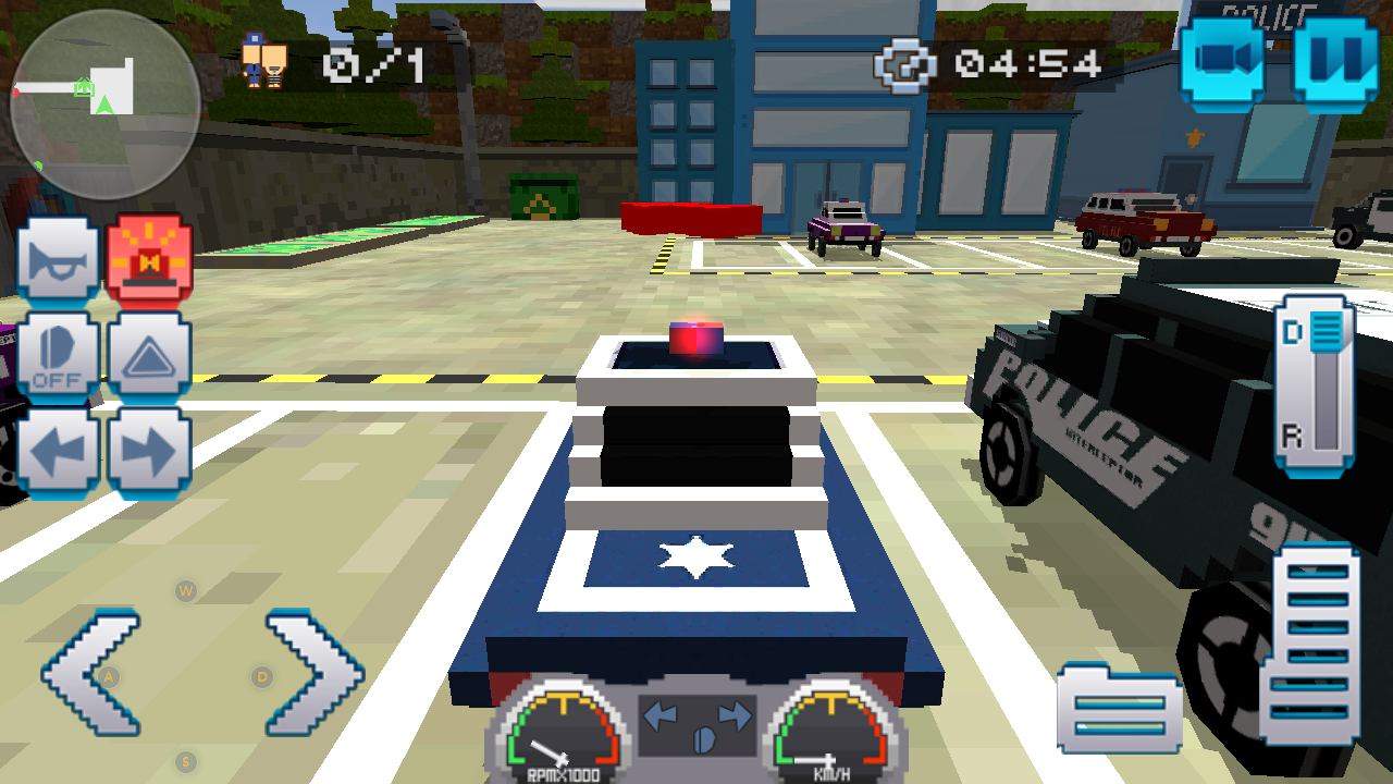 San Andreas Craft Police Climb(圣安地列斯工艺警察攀登无限金币版) 1.5安卓版