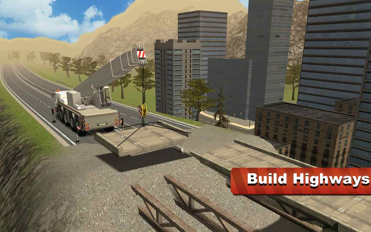 Bridge Construction Crane Sim(桥式起重机模拟器免广告版) 1.39安卓版
