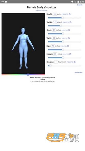 bodyvisualizer身材模拟器下载网页中文版