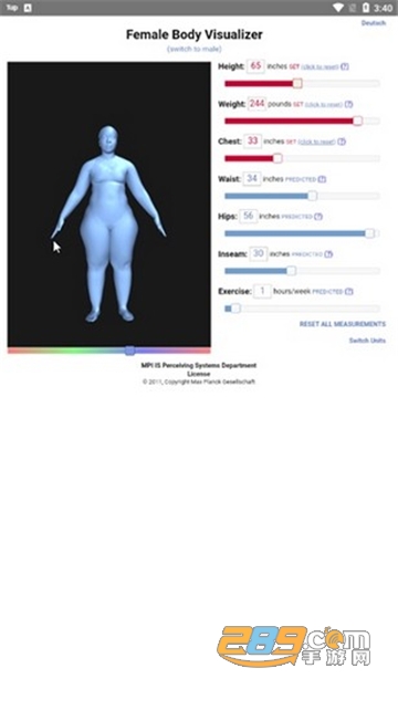bodyvisualizer身材模拟器下载网页中文版