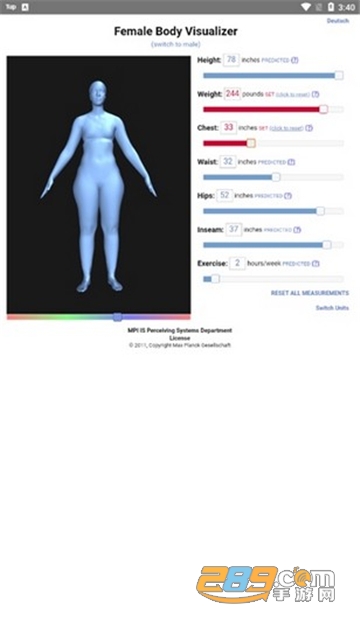 bodyvisualizer身材模拟器下载网页中文版