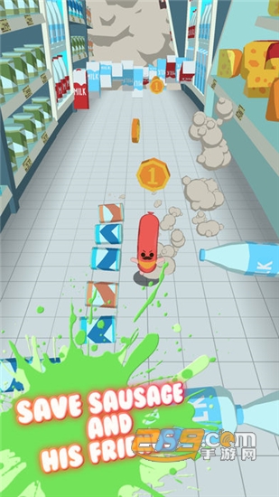 食物奔跑者(Food Runner)无限金币破解版v0.7.4安卓版
