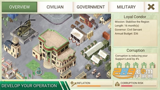 反叛公司内置菜单下载完整内容解锁免费版（Rebel Inc.）v1.16.1安卓最新版