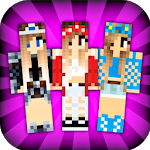 Girls Skins for Minecraft PE我的世界女孩皮肤汉化版v3.8.6安卓官方版