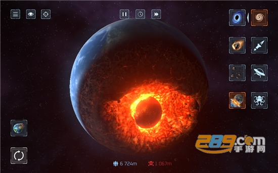 星球毁灭模拟器无广告内置菜单下载2025最新版v2.5.4最新安卓版