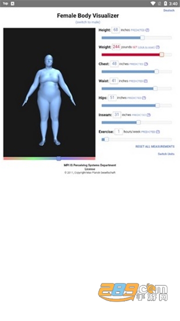 bodyvisualizer身材模拟器下载网页中文版