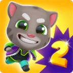 Talking Tom Gold Run 2汤姆猫跑酷2全角色解锁2022免费手机版v1.0.21.10882安卓版