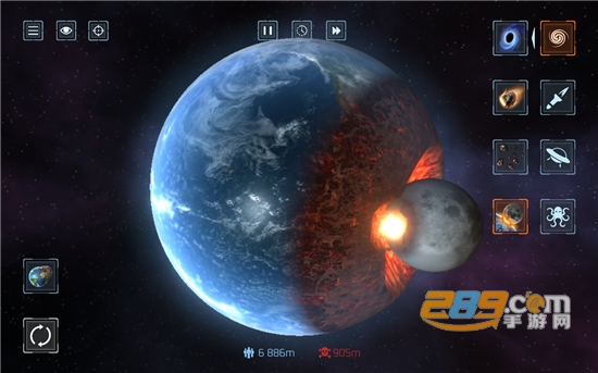 星球毁灭模拟器无广告内置菜单下载2025最新版v2.5.4最新安卓版