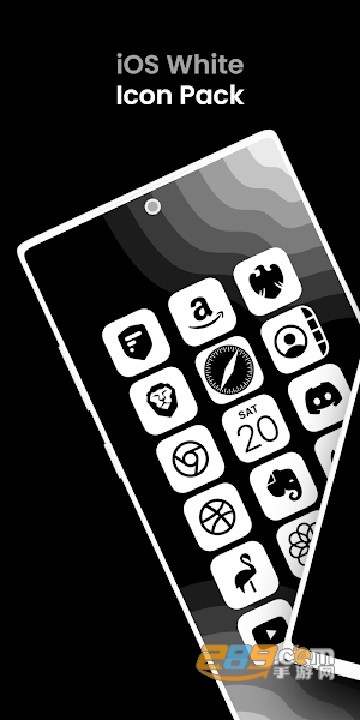 iOS 15 White - Icon Pack白色图标包最新版v6.2.0中文安卓版