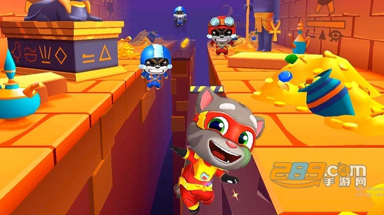 Talking Tom Gold Run 2汤姆猫跑酷2全角色解锁2022免费手机版