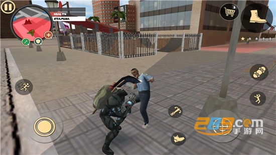 绳索英雄：罪恶小镇(Rope Hero Vice Town)无限金币破解版v6.1.4安卓版