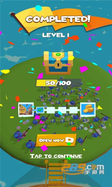 部落冲刺无尽宝石版下载2022(Clans Rush 3D)v1.1.8