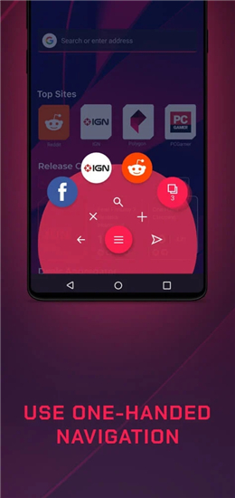 Opera GX：游戏浏览器优化版v1.4.9安卓版