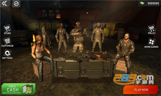 僵尸死亡岛(Zombie Dying Island Survival)无限金币破解版