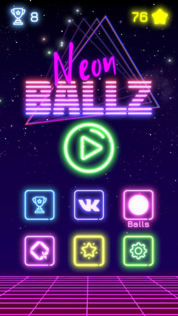 霓虹灯球砖破碎机app