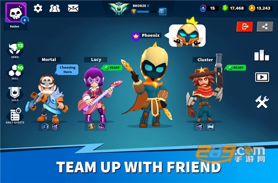 英雄出击(Heroes Strike Offline)无限金币钻石版v90最新版