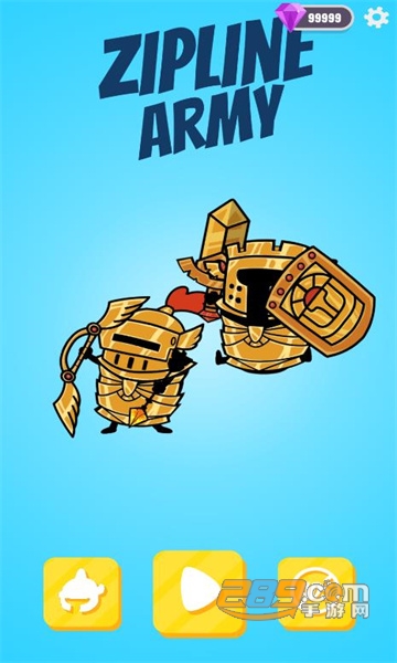 拉链军队游戏无限钻石版2022最新版(Zipline Army)v1.4内购免费版