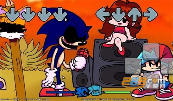 fnf索尼克exe高清版2022最新版(FNF VS Sonic)v8安卓黑化版