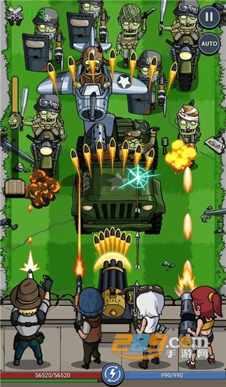 僵尸战争空闲(Zombie War)无限金币/资源版v114最新版