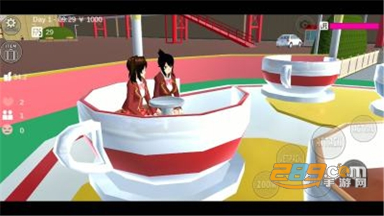 sakurablue22樱花校园模拟器中文免费版v1.039.07高马尾最新版