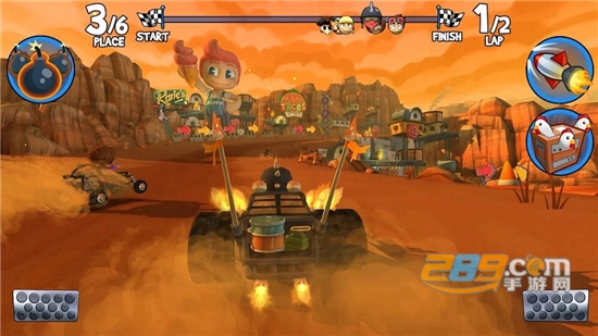 沙滩车赛车2(Beach Buggy Racing 2)无限金币解锁版v2021.12.16安卓版