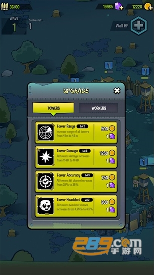 僵尸塔(Zombie Towers)无限金币版v13.0.29安卓版