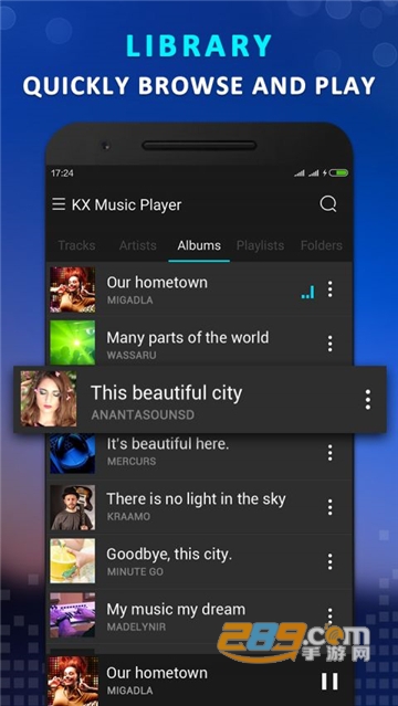 kx music player软件中文安卓版v1.9.7安卓版