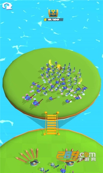 部落冲刺无尽宝石版下载2022(Clans Rush 3D)v1.1.8