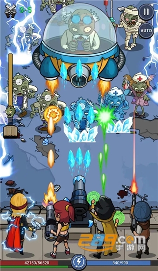 僵尸战争空闲(Zombie War)无限金币/资源版v114最新版