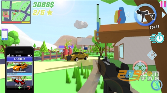 盗贼战争(Dude Theft Wars)无限金币版v0.9.0.4c安卓版