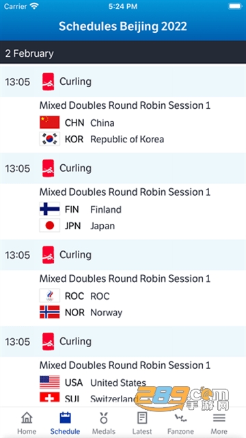 奥林匹克运动会官方app(Olympics)v6.8.6安卓最新版