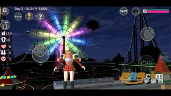 sakurablue22樱花校园模拟器中文免费版v1.039.07高马尾最新版