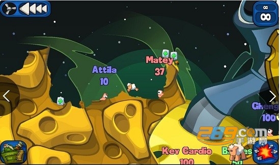 百战天虫2中文版汉化安卓手机版(Worms 2: Armageddon)v1.4.1安卓版