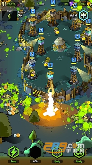 僵尸塔(Zombie Towers)无限金币版