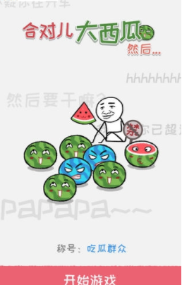 合对儿大西瓜
