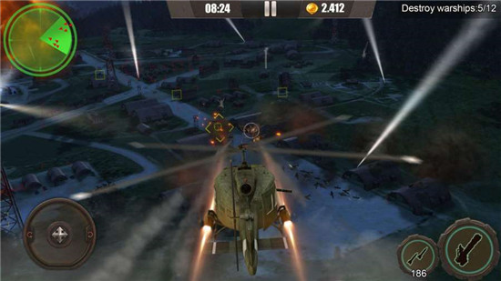 Airplane Shooting War:Attack(皇牌突袭武装直升机)v1.1.2 安卓版