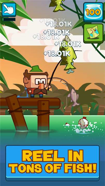 疯狂钓鱼Clickbait: Tap to Fishv1.0安卓版