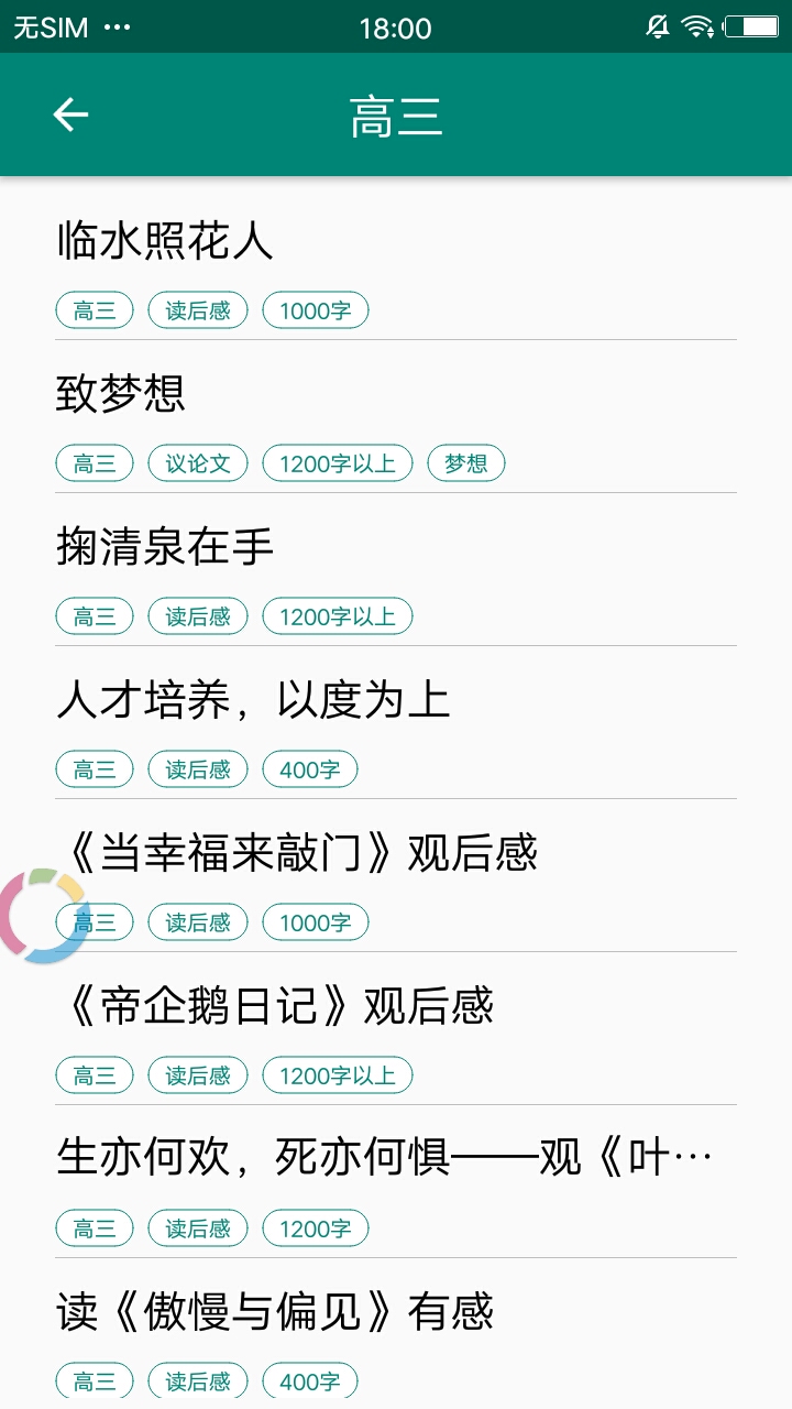 天天作文精选