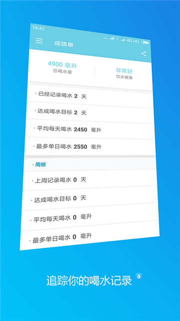 天天喝水提醒软件v1.1.25安卓版