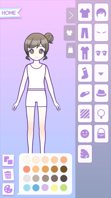 马卡龙少女