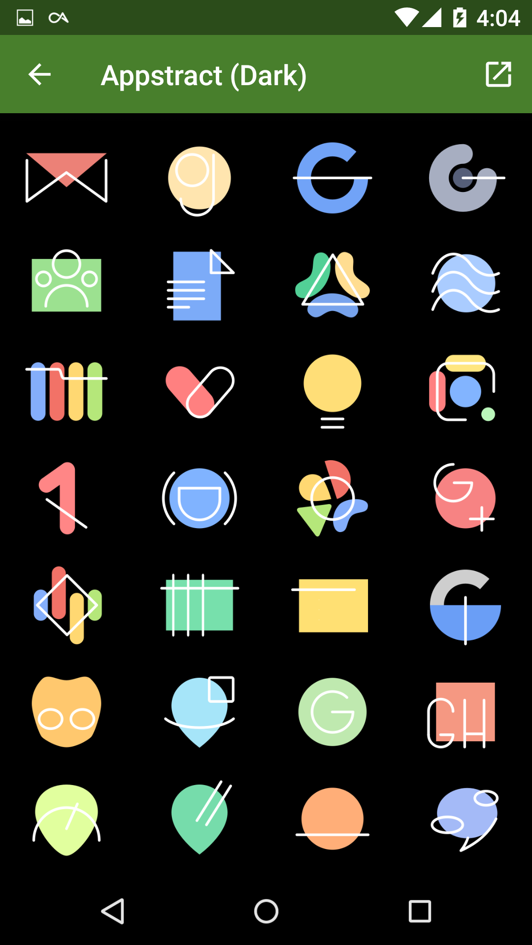 Appstract黑色图标包