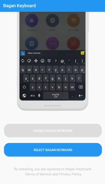 Bagan Keyboard