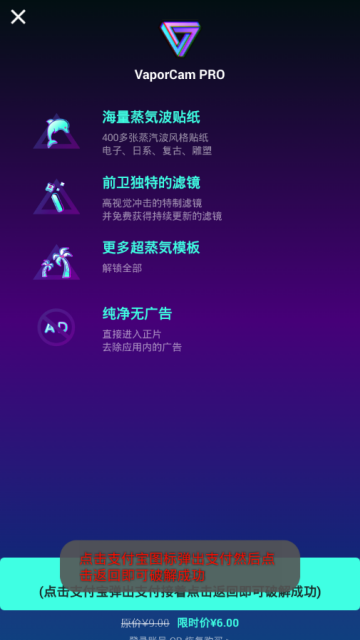 蒸汽波相机软件V9.9.9付费破解版