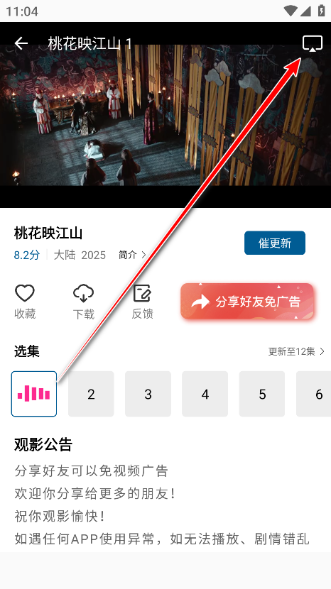 双子视频投屏第二步