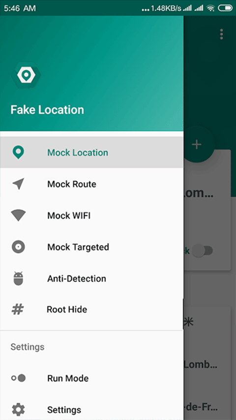 Fake Location定位