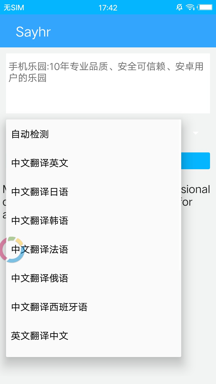 SayHr翻译