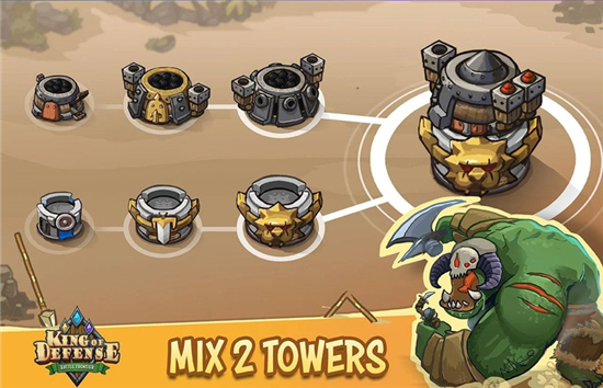 King of Defense: Battle Frontier(国防王战争前线中文版)v1.0.2安卓版